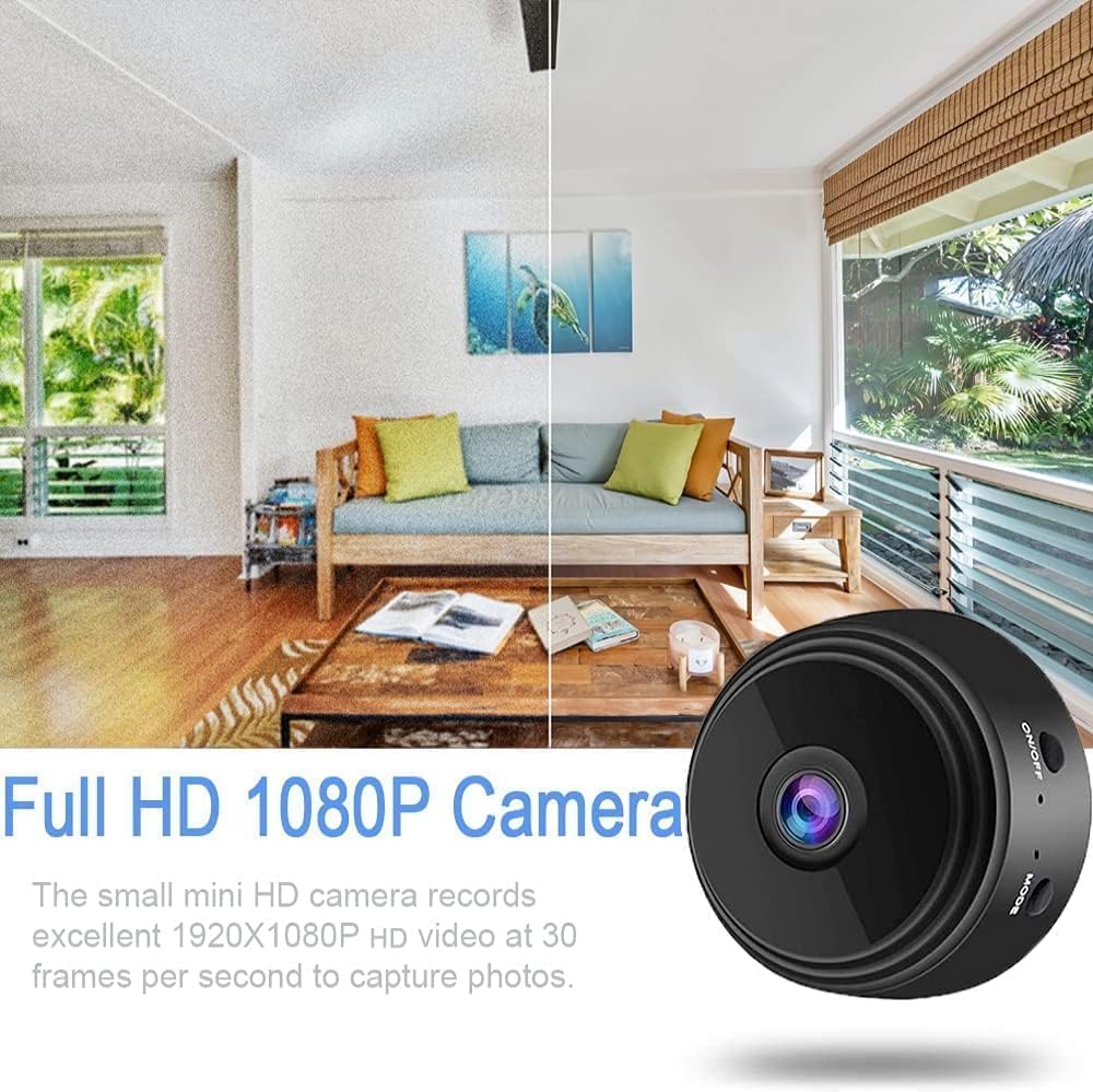 Wireless Mini WiFi HD Security Camera (Hidden camera)