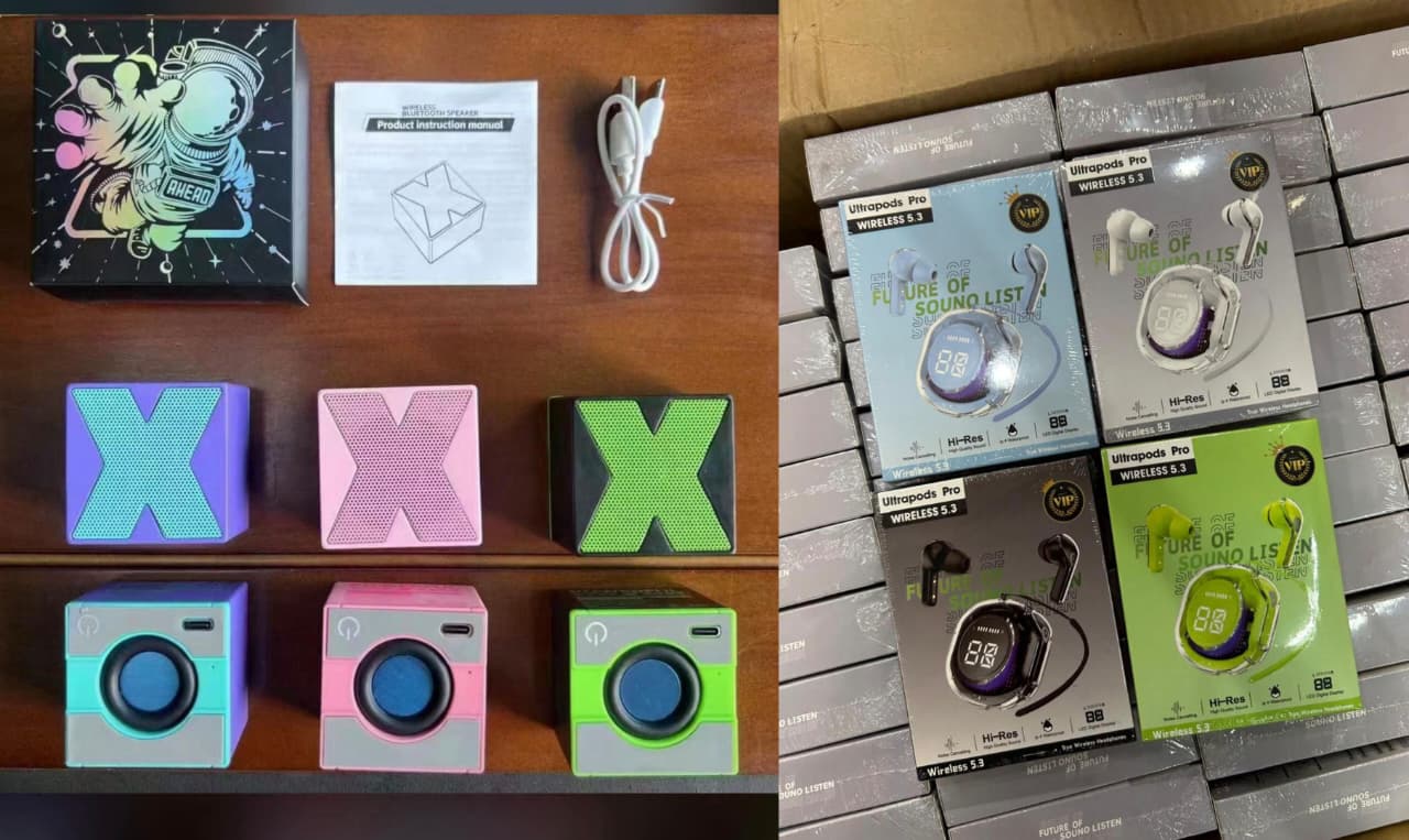 X-Cube Mini Bluetooth Speaker &  Ultrapods Pro Wireless  Earbuds